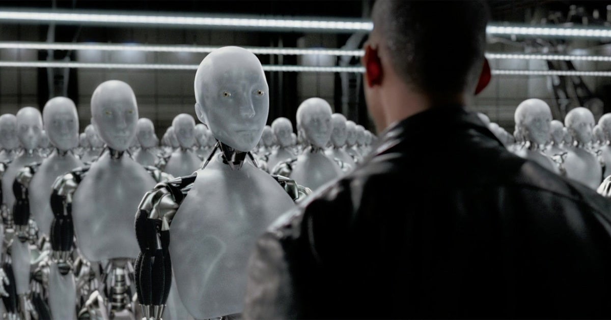 The creative mind behind "I, Robot" has noticed the resemblance between his film and Elon Musk's Tesla prototypes.