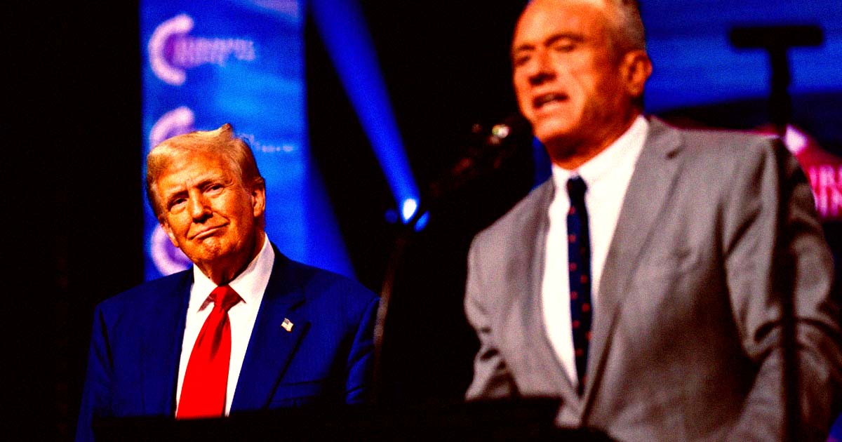 Donald Trump didn't rule out banning vaccines if he were to be elected, something Robert Kennedy Jr. had previously vowed to do.