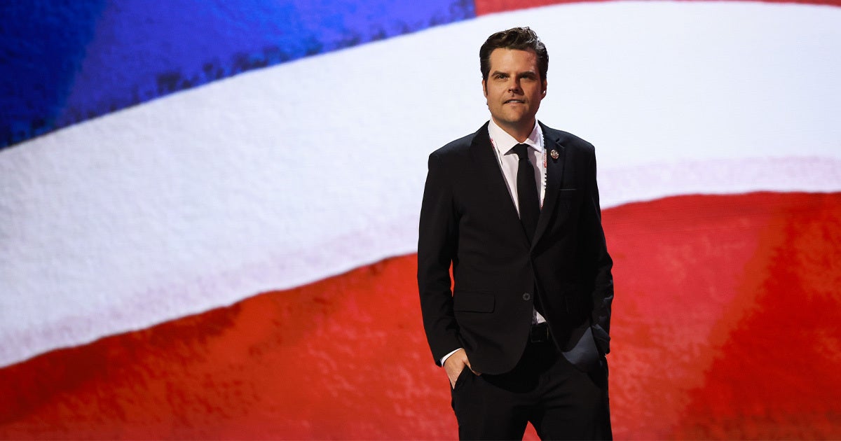 A hacker has apparently gotten access to testimony from a woman who claims she was paid to have sex with Matt Gaetz when she was underage.