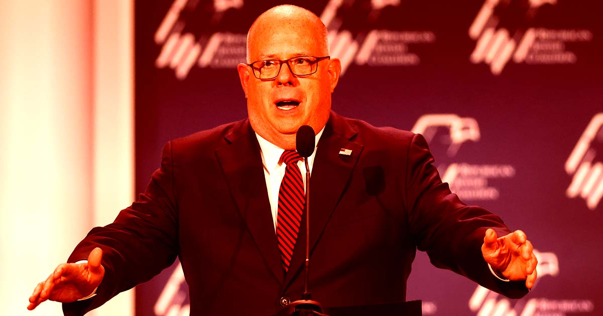 Former governor of Maryland Larry Hogan claimed he "personally witnessed" drones in the night sky. X users believe he's seeing stars.