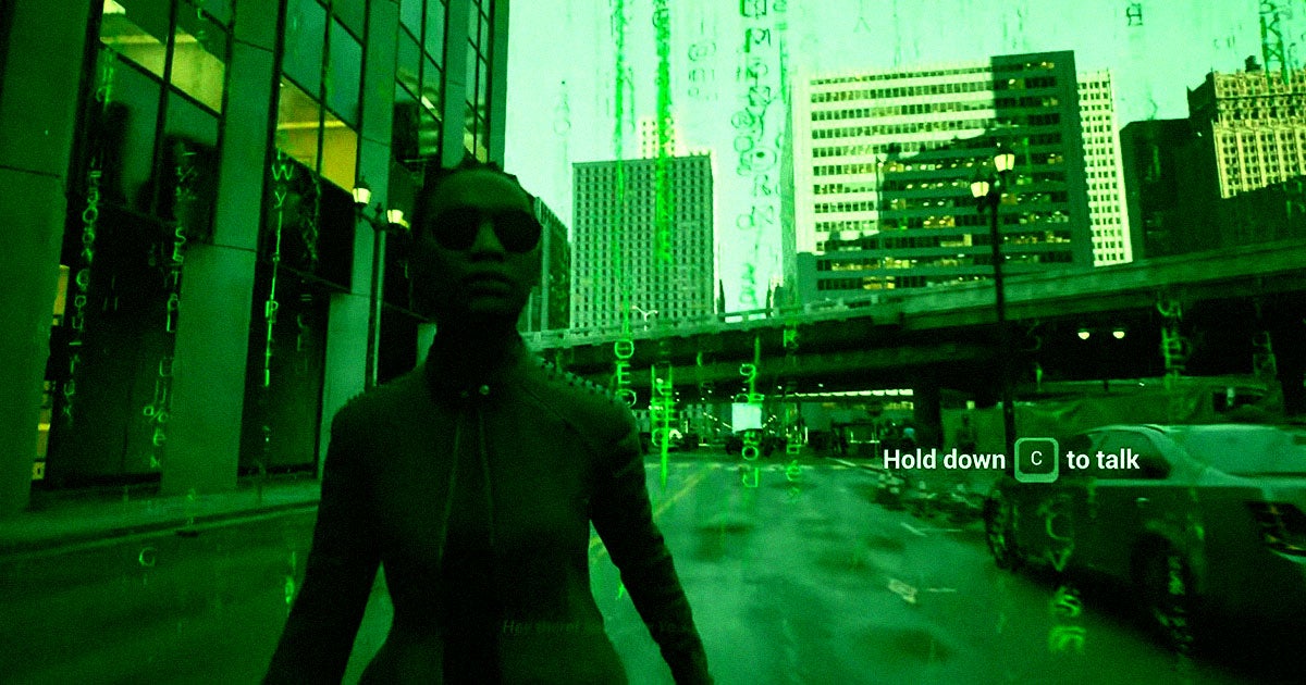 futurism.com - Victor Tangermann - In Disturbing Demo, Video Game Characters Panic When Told They're Just Code