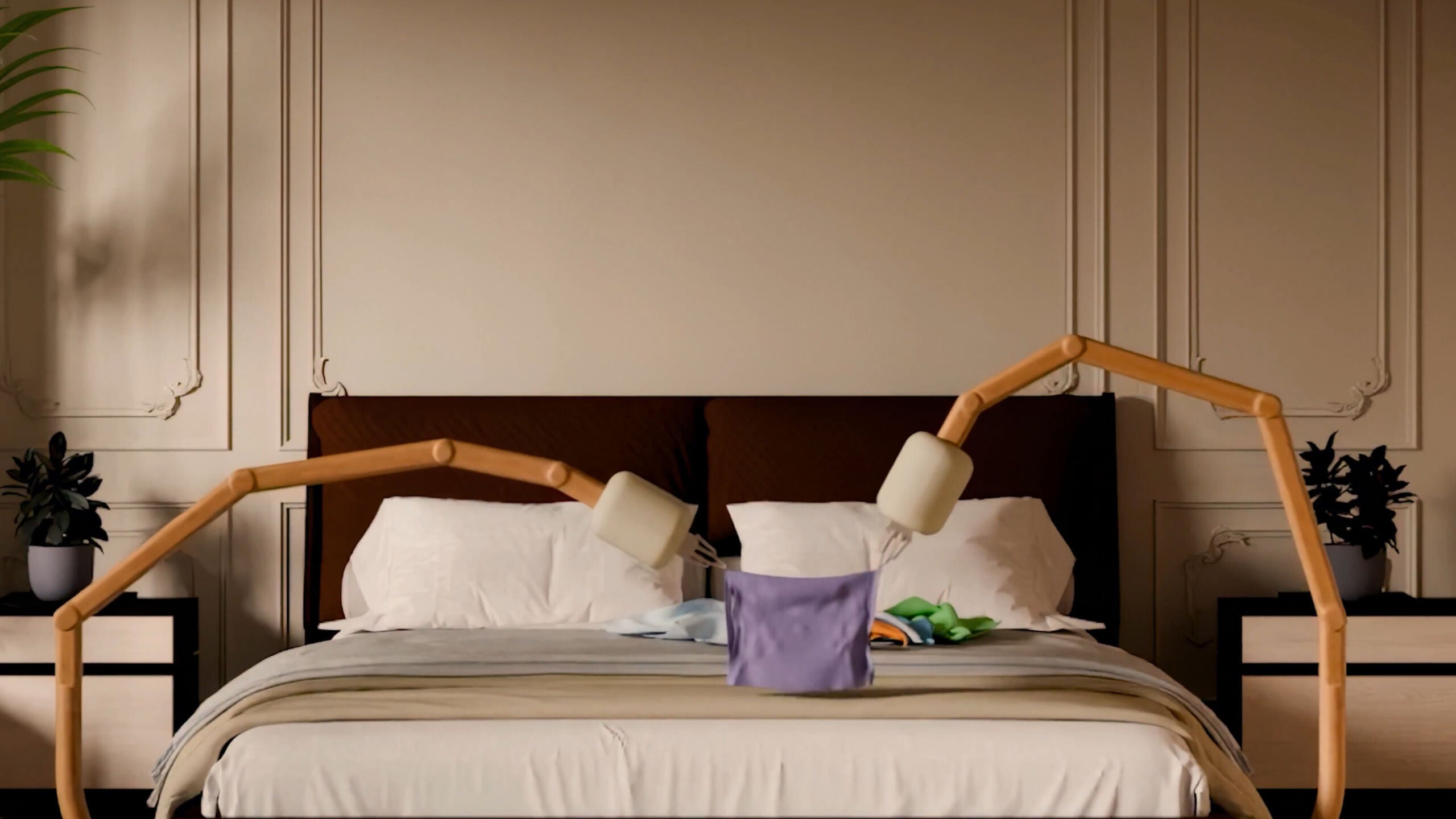 It turns out that a video of a pair of robot arms folding laundry is CGI — but the creator insists there's a real prototype.
