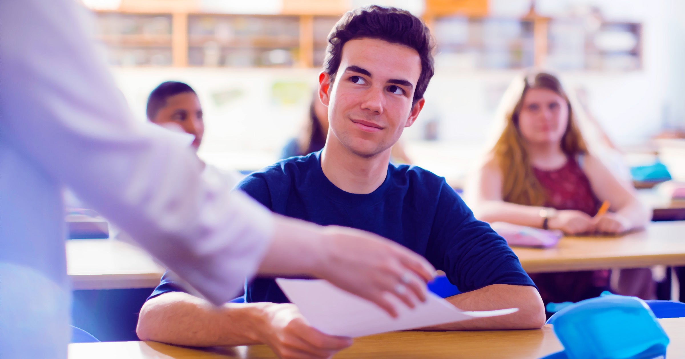 Grammarly's new AI is for students "who want to predict how their work will land with their instructor and take control of their grades."