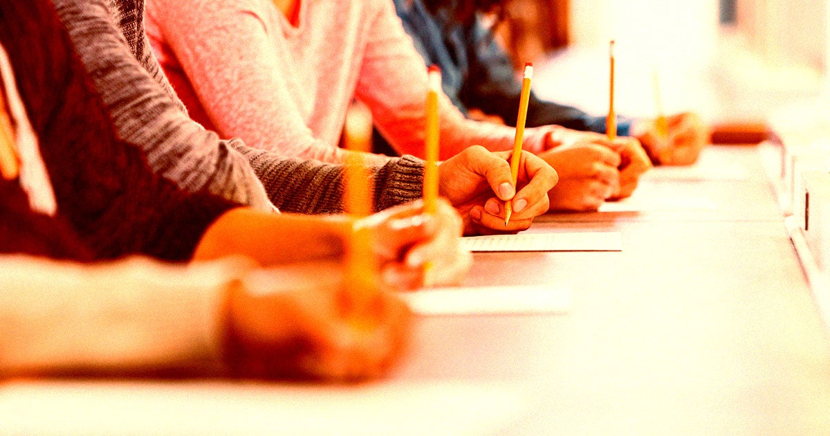 Math and reading test scores for American high-school seniors have hit an all-time low, according to Department of Education data.