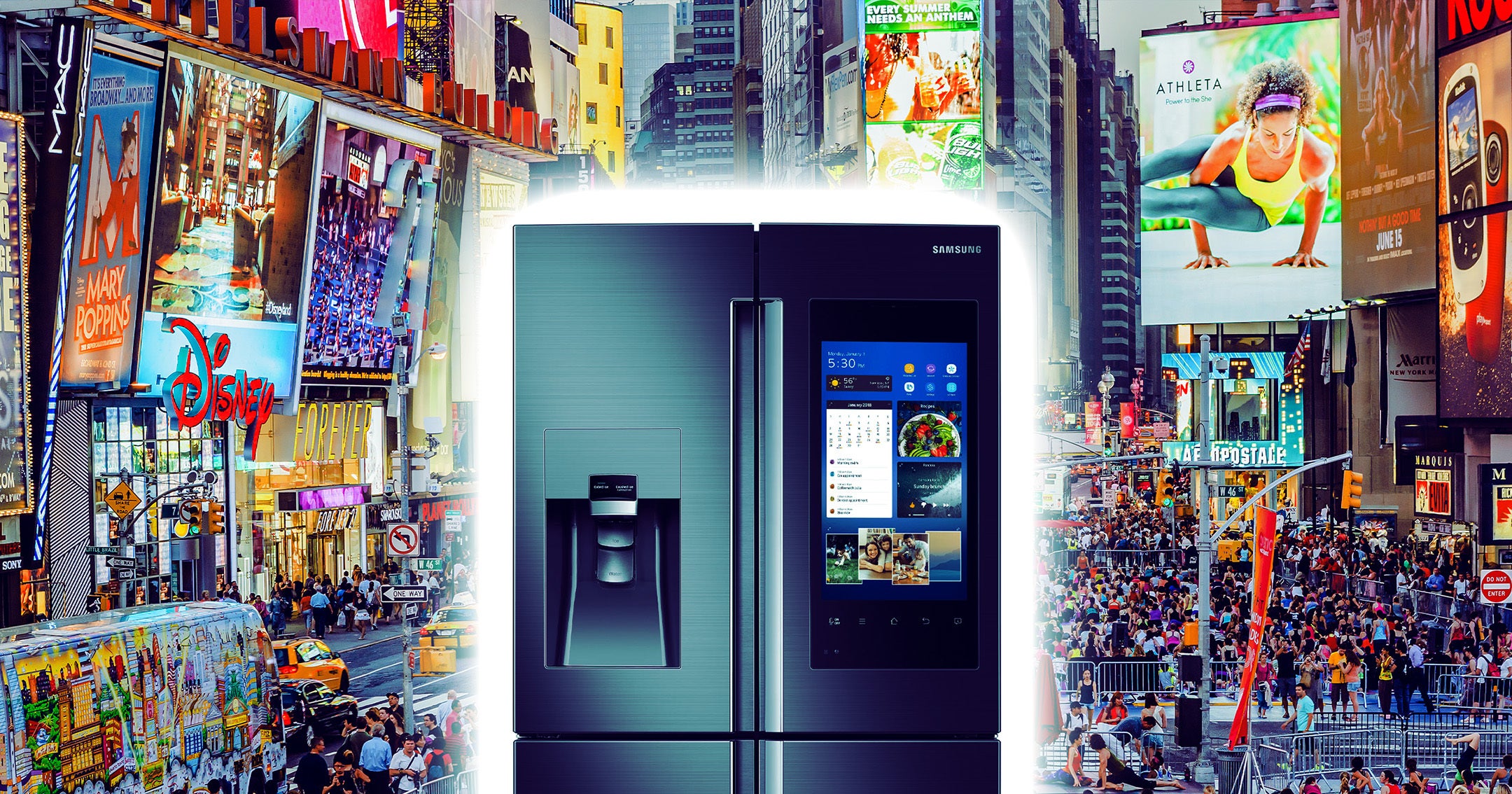 The ads which cannot be disabled will "strengthen" the "value" of your Family Hub fridges, according to Samsung.